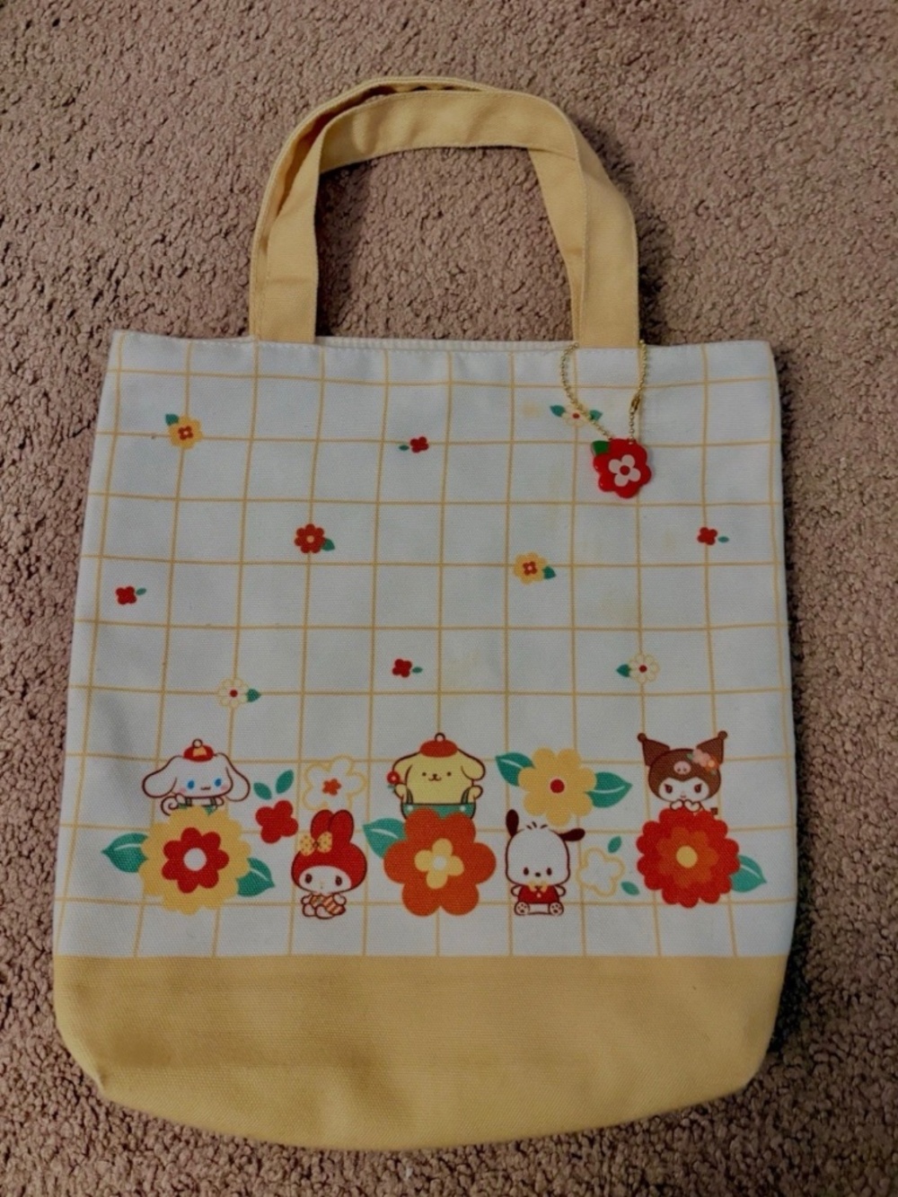 Sanrio Hello Kitty & Friends Tote Bag Sanrio Retro Room Series Cottagecore Y2K